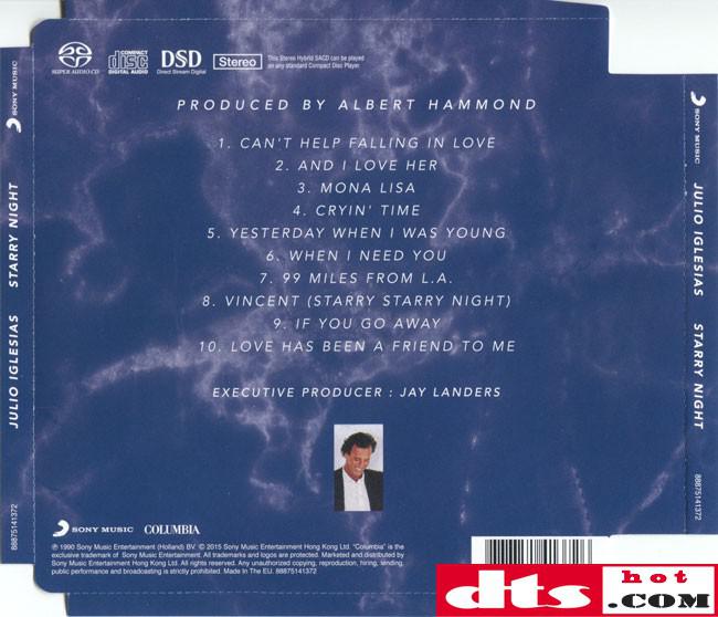 julio iglesias   starry night sacd-dsd-iso 专辑名称:starry night